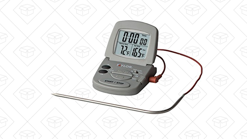 Taylor Precision Probe Thermometer, $12 after 25% off coupon